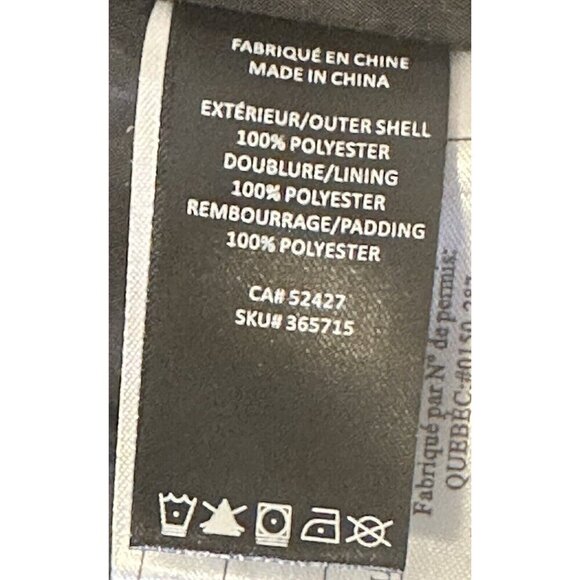 Lily Morgan Winter Parka Hooded Coat Removable Faux Fur Trim Black Womens Sz XL - Picture 10 of 14